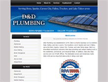 Tablet Screenshot of ddplumbing.com